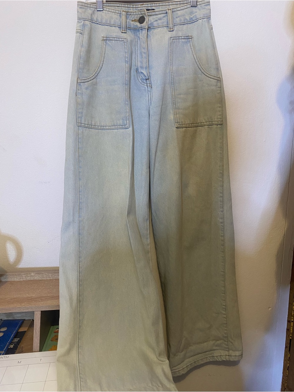 Nasty Gal Light Wash Denim Jeans